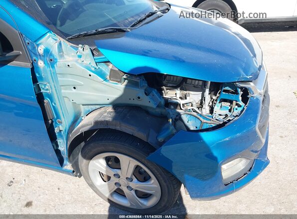 KL8CB6SA2MC740193 2021 CHEVROLET SPARK Blue Вид спереду