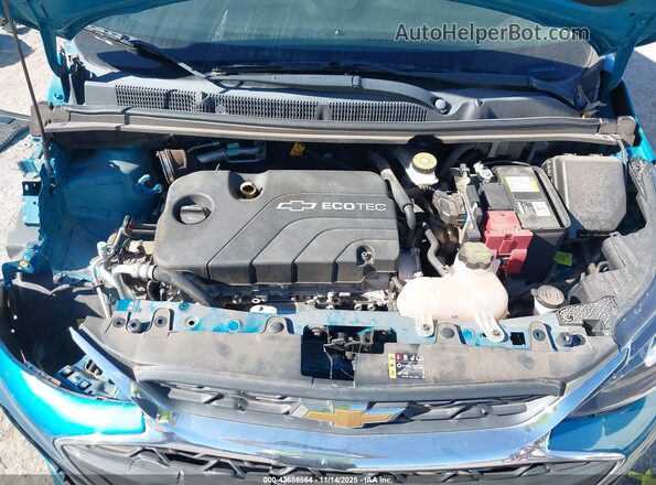 KL8CB6SA2MC740193 2021 CHEVROLET SPARK Blue Вид ззаду