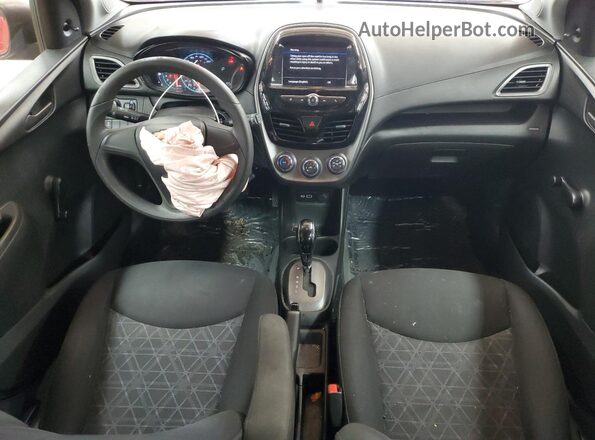 KL8CB6SA4KC702722 2019 CHEVROLET SPARK Red Առջևի վահանակի տեսք