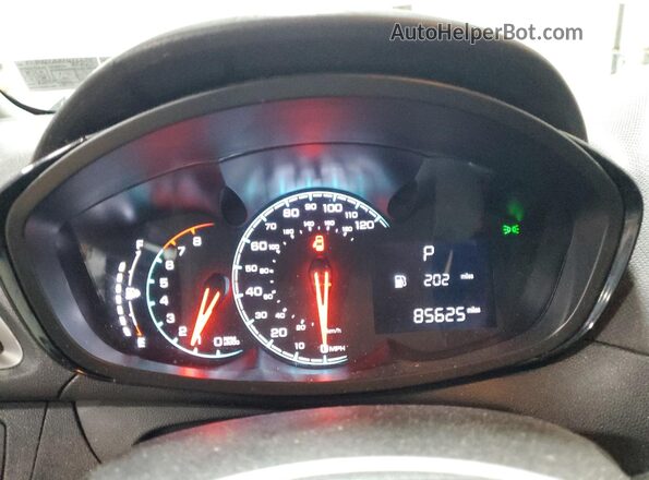 KL8CB6SA4LC423224 2020 CHEVROLET SPARK Silver Սարքավորումների վահանակի տեսք