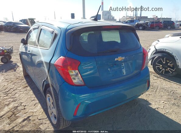 KL8CB6SA7MC727892 2021 CHEVROLET SPARK Синий Задняя левая четверть