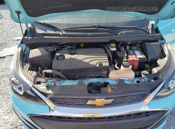 KL8CB6SA7NC020843 2022 CHEVROLET SPARK Blue ძრავის განყოფილების ხედი