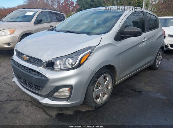KL8CB6SA8LC428054 2020 CHEVROLET SPARK Silver წინა მარცხენა ხედი სამი მეოთხედიდან