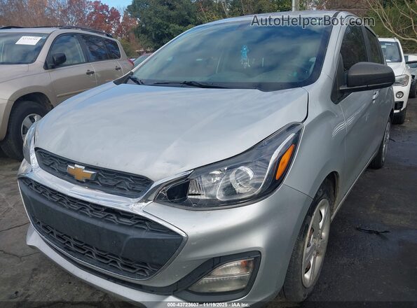 KL8CB6SA8LC428054 2020 CHEVROLET SPARK Silver წინა ხედი