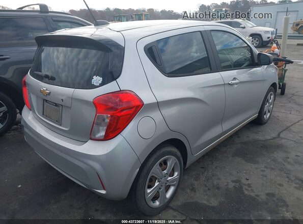 KL8CB6SA8LC428054 2020 CHEVROLET SPARK Silver უკანა მარჯვენა