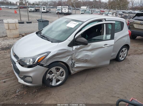 KL8CB6SAXKC821438 2019 CHEVROLET SPARK Gray Przód lewy