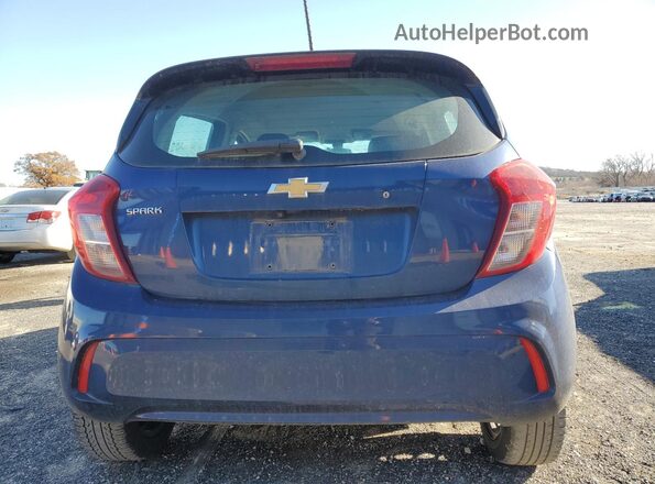 KL8CB6SAXNC034865 2022 CHEVROLET SPARK Blue უკანა ხედი
