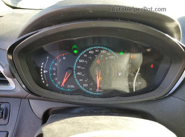 KL8CB6SAXNC034865 2022 CHEVROLET SPARK Blue ხელსაწყოთა პანელის ხედი