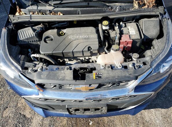 KL8CB6SAXNC034865 2022 CHEVROLET SPARK Blue უკანა სალონის ხედი
