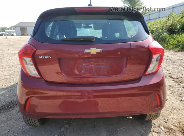 KL8CB6SAXNC036776 2022 CHEVROLET SPARK Red Vista trasera