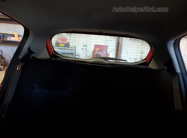 KL8CC6SA2MC739929 2021 CHEVROLET SPARK Red Rear seats view