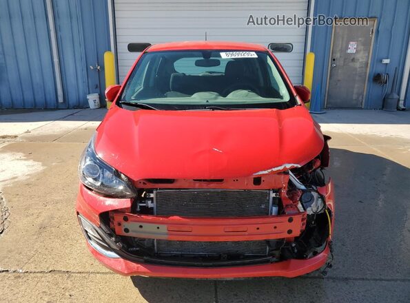 KL8CC6SA2MC739929 2021 CHEVROLET SPARK Red Front view