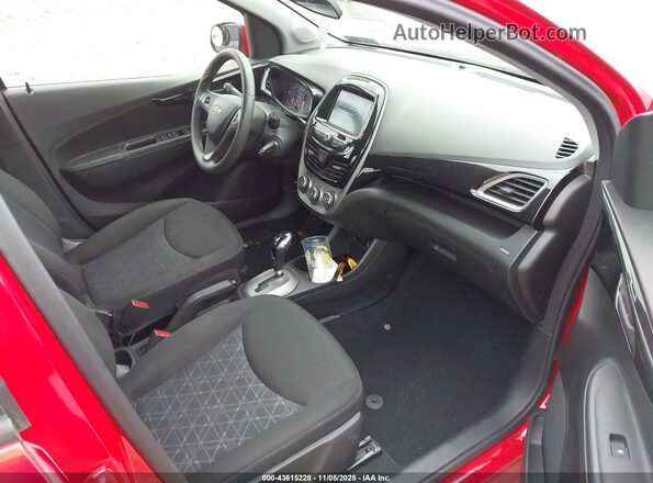 KL8CD6SA0LC417706 2020 CHEVROLET SPARK Red წინა სალონის ხედი