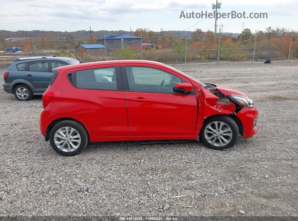 KL8CD6SA0LC417706 2020 CHEVROLET SPARK Red უკანა სალონის ხედი