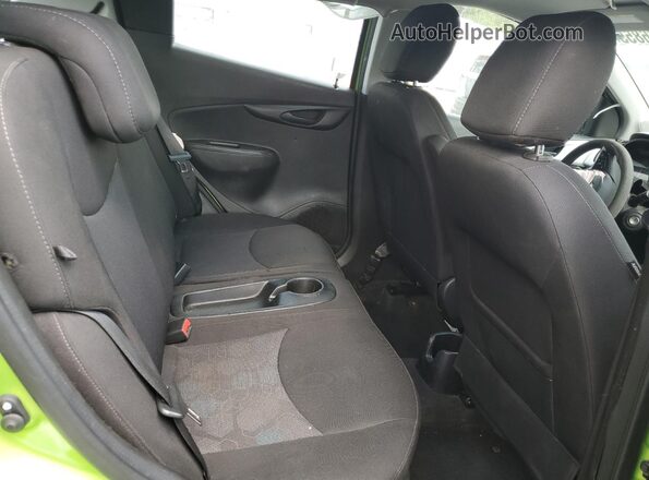 KL8CD6SA1GC599194 2016 CHEVROLET SPARK Зеленый Вид задних сидений