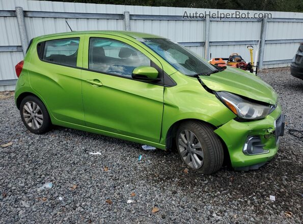 KL8CD6SA1GC599194 2016 CHEVROLET SPARK Зеленый Передняя правая четверть