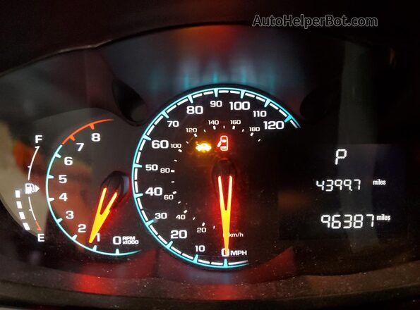 KL8CD6SA1GC637927 2016 CHEVROLET SPARK Red ხელსაწყოთა პანელის ხედი