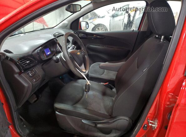 KL8CD6SA1GC637927 2016 CHEVROLET SPARK Red წინა სალონის ხედი