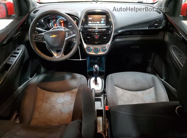 KL8CD6SA1GC637927 2016 CHEVROLET SPARK Red წინა პანელის ხედი