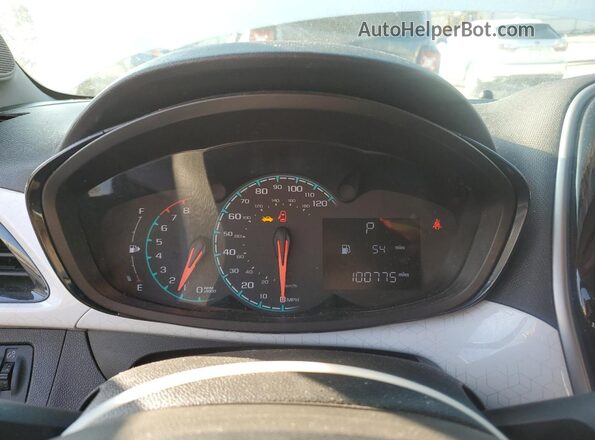 KL8CD6SA7JC475793 2018 CHEVROLET SPARK White Вид щитка приладів