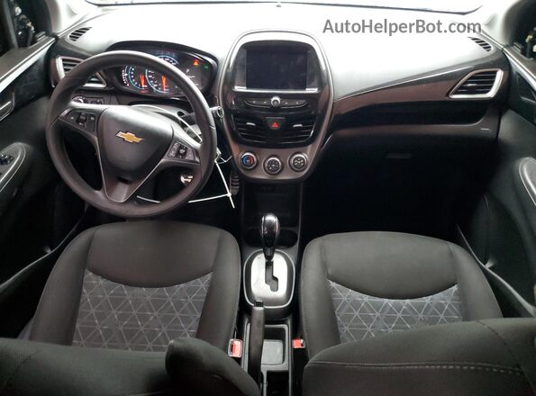 KL8CD6SA7LC459726 2020 CHEVROLET SPARK Black Առջևի վահանակի տեսք