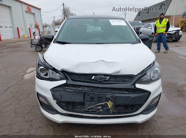 KL8CD6SA9LC481260 2020 CHEVROLET SPARK White Widok zestawu wskaźników