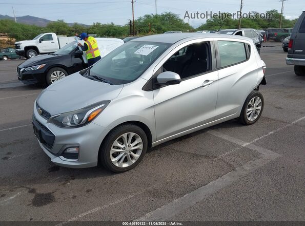 KL8CD6SAXLC428602 2020 CHEVROLET SPARK Gray Vista tres cuartos delantera izquierda