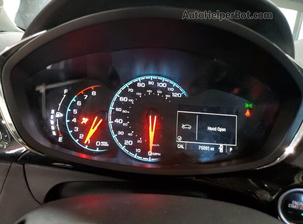 KL8CF6SA3GC609217 2016 CHEVROLET SPARK Black Սարքավորումների վահանակի տեսք