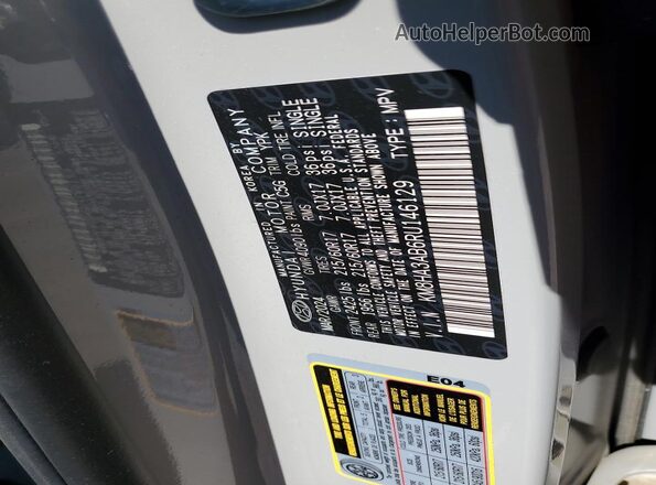 KM8HA3AB6RU146129 2024 HYUNDAI KONA Gray Widok wnętrza 360 stopni