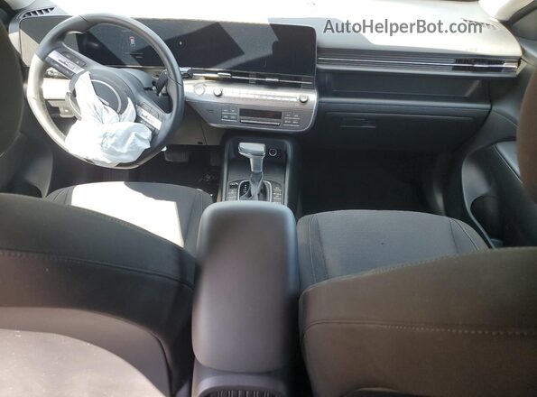 KM8HBCAB6RU063197 2024 HYUNDAI KONA Blue Առջևի վահանակի տեսք