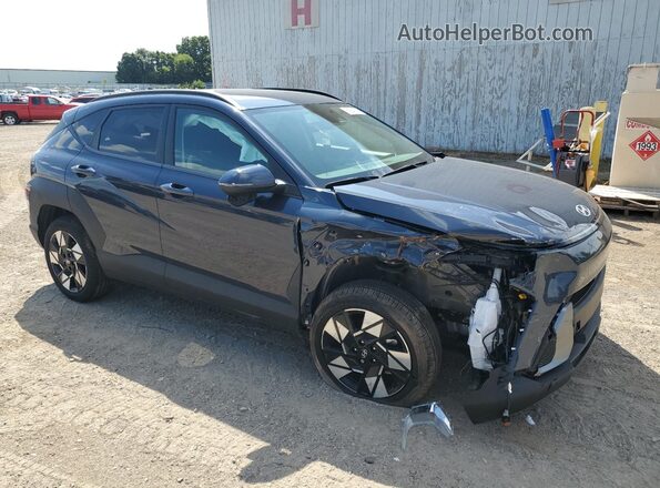 KM8HBCAB6RU063197 2024 HYUNDAI KONA Blue Առջևի աջ