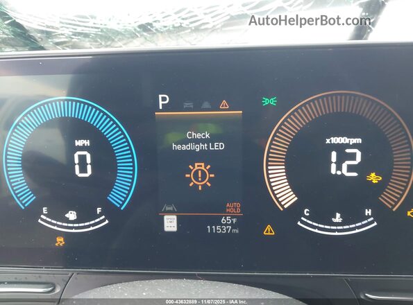 KM8HBCAB7RU078193 2024 HYUNDAI KONA Черный Вид задних сидений