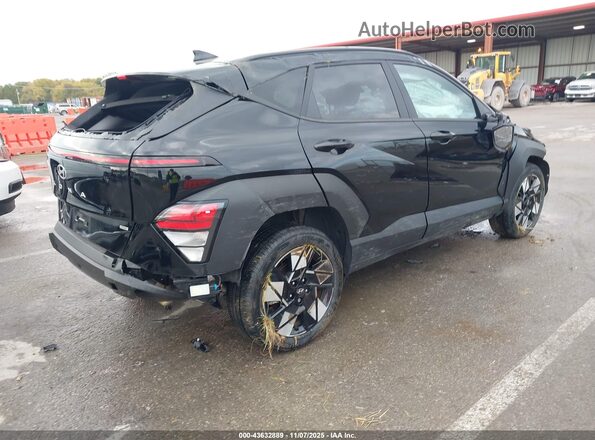 KM8HBCAB7RU078193 2024 HYUNDAI KONA Черный Задняя правая четверть