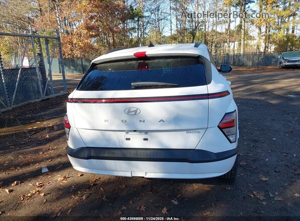 KM8HC3A61SU028539 2025 HYUNDAI KONA ELECTRIC White 