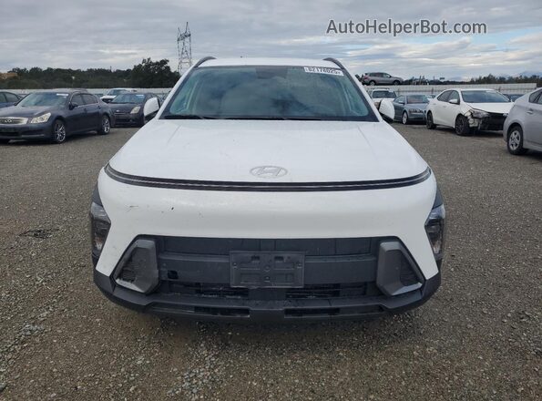 KM8HC3AB9RU087393 2024 HYUNDAI KONA White წინა ხედი