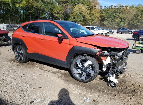 KM8HE3A32RU106952 2024 HYUNDAI KONA Orange Przód prawy