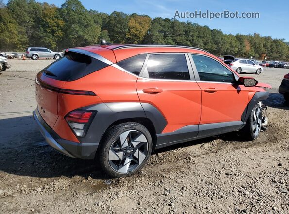 KM8HE3A32RU106952 2024 HYUNDAI KONA Orange Tył prawy