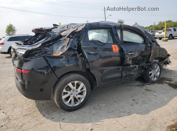 KM8J23A40MU379691 2021 HYUNDAI TUCSON Black უკანა მარჯვენა