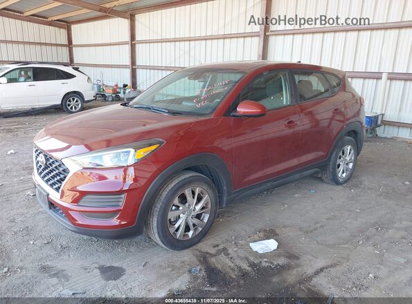 KM8J2CA44LU173711 2020 HYUNDAI TUCSON Maroon წინა მარცხენა ხედი სამი მეოთხედიდან