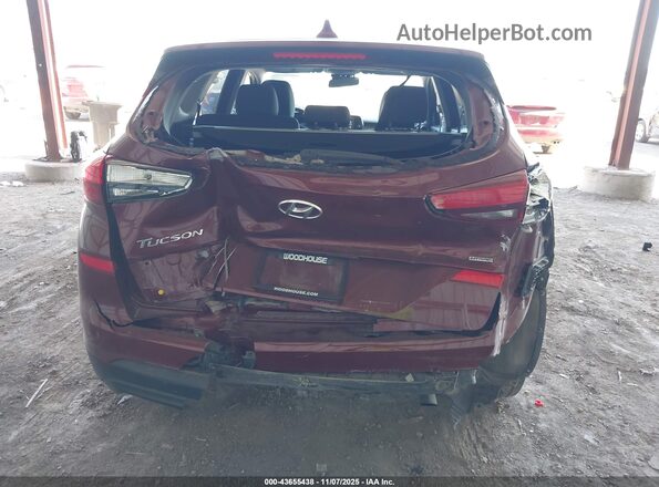 KM8J2CA44LU173711 2020 HYUNDAI TUCSON Maroon წინა ხედი