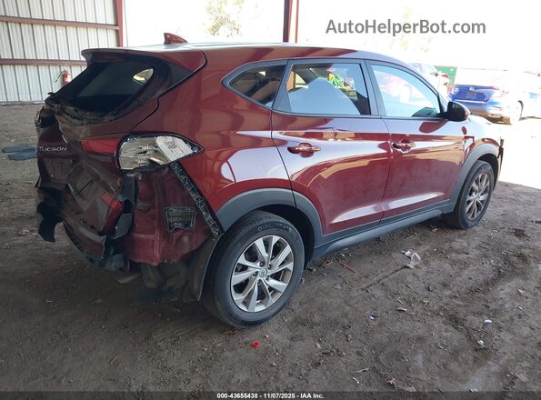 KM8J2CA44LU173711 2020 HYUNDAI TUCSON Maroon უკანა მარჯვენა