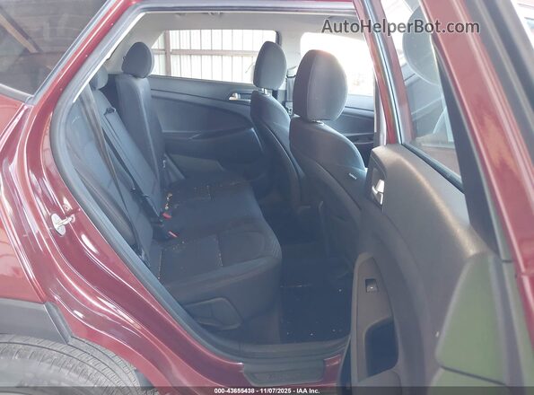 KM8J2CA44LU173711 2020 HYUNDAI TUCSON Maroon VIN კოდის სტიკერის ხედი