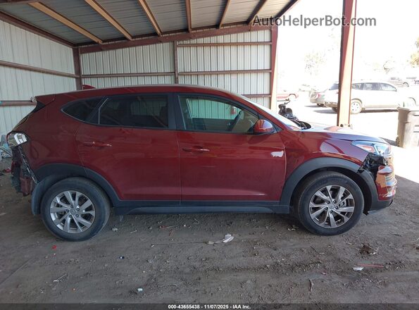 KM8J2CA44LU173711 2020 HYUNDAI TUCSON Maroon უკანა სალონის ხედი