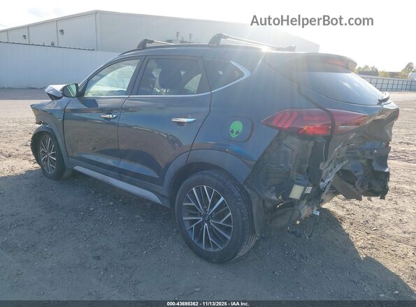 KM8J33AL3MU299872 2021 HYUNDAI TUCSON Gray Trasero izquierdo