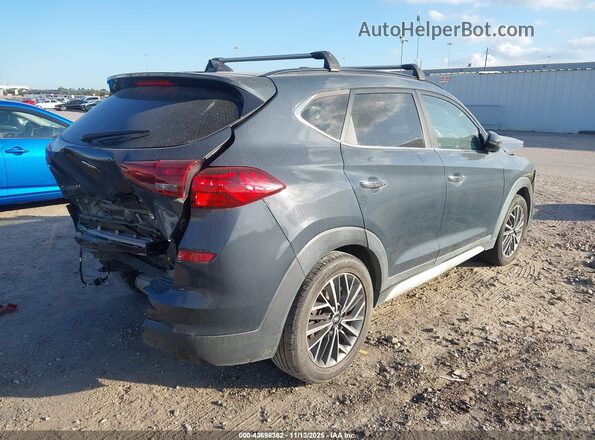 KM8J33AL3MU299872 2021 HYUNDAI TUCSON Gray Trasero derecho
