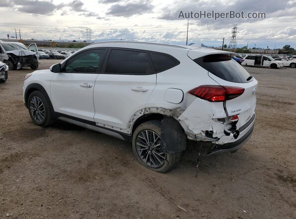 KM8J33AL6MU357716 2021 HYUNDAI TUCSON Белый Задняя левая четверть