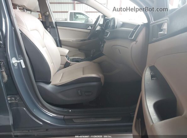 KM8J33AL9MU284857 2021 HYUNDAI TUCSON Gray Սալոնի դիմացի տեսք