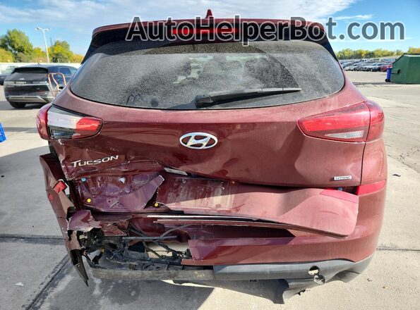 KM8J3CA48LU178181 2020 HYUNDAI TUCSON Red Rear view