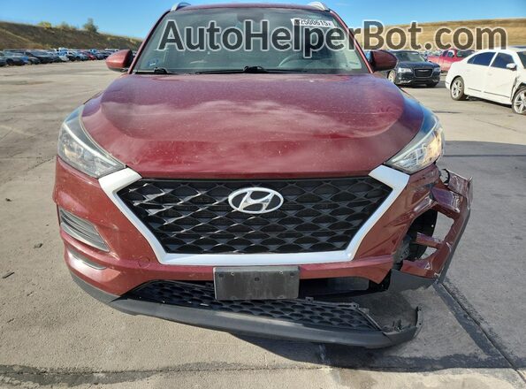 KM8J3CA48LU178181 2020 HYUNDAI TUCSON Red Front view