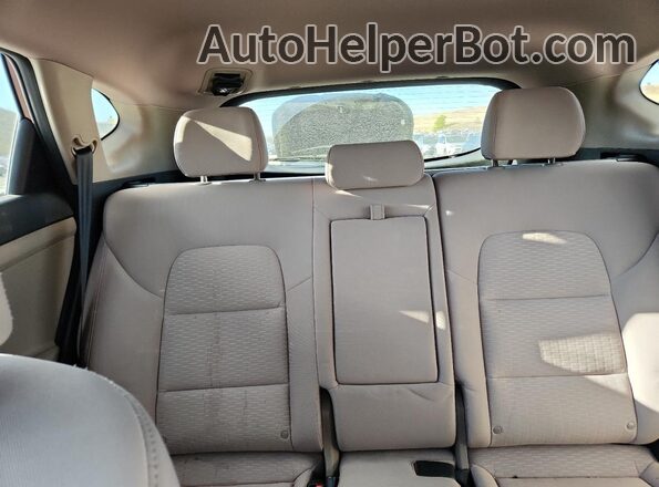 KM8J3CA48LU178181 2020 HYUNDAI TUCSON Red Rear seats view